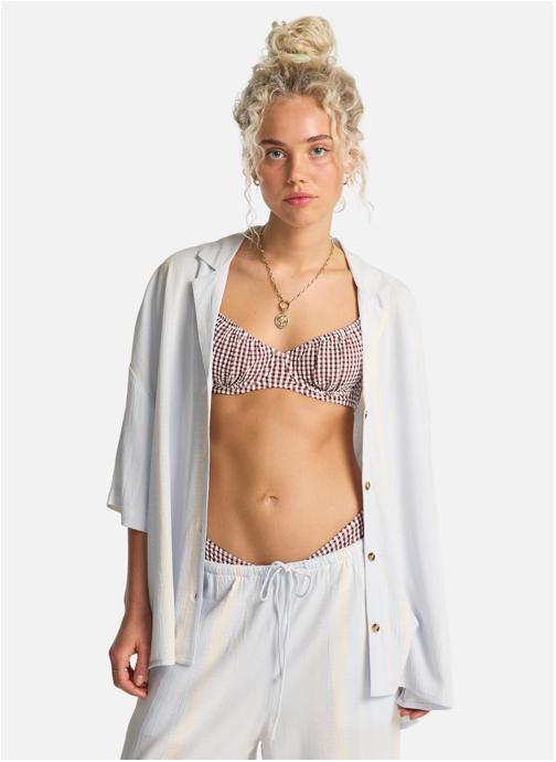 Billabong Chemises Beach Side femme bleu