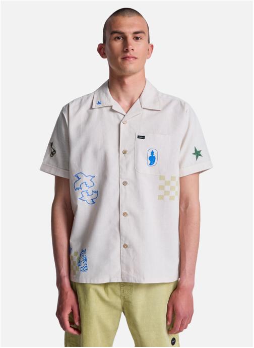RVCA Chemises Antonia Figueiredo Elements homme beige