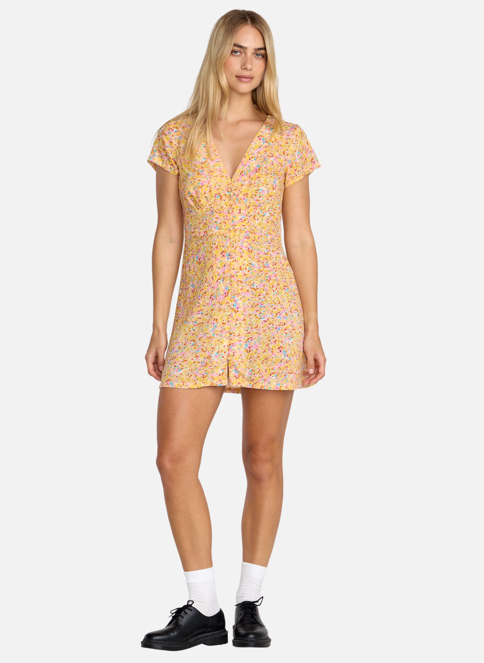 Robes Layla Mini femme multicolore RVCA Robes Layla Mini femme multicolore Multicouleur