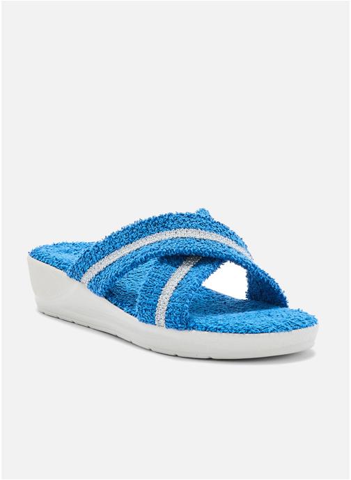 Pediconfort Mules PANTOUFLES femme bleu