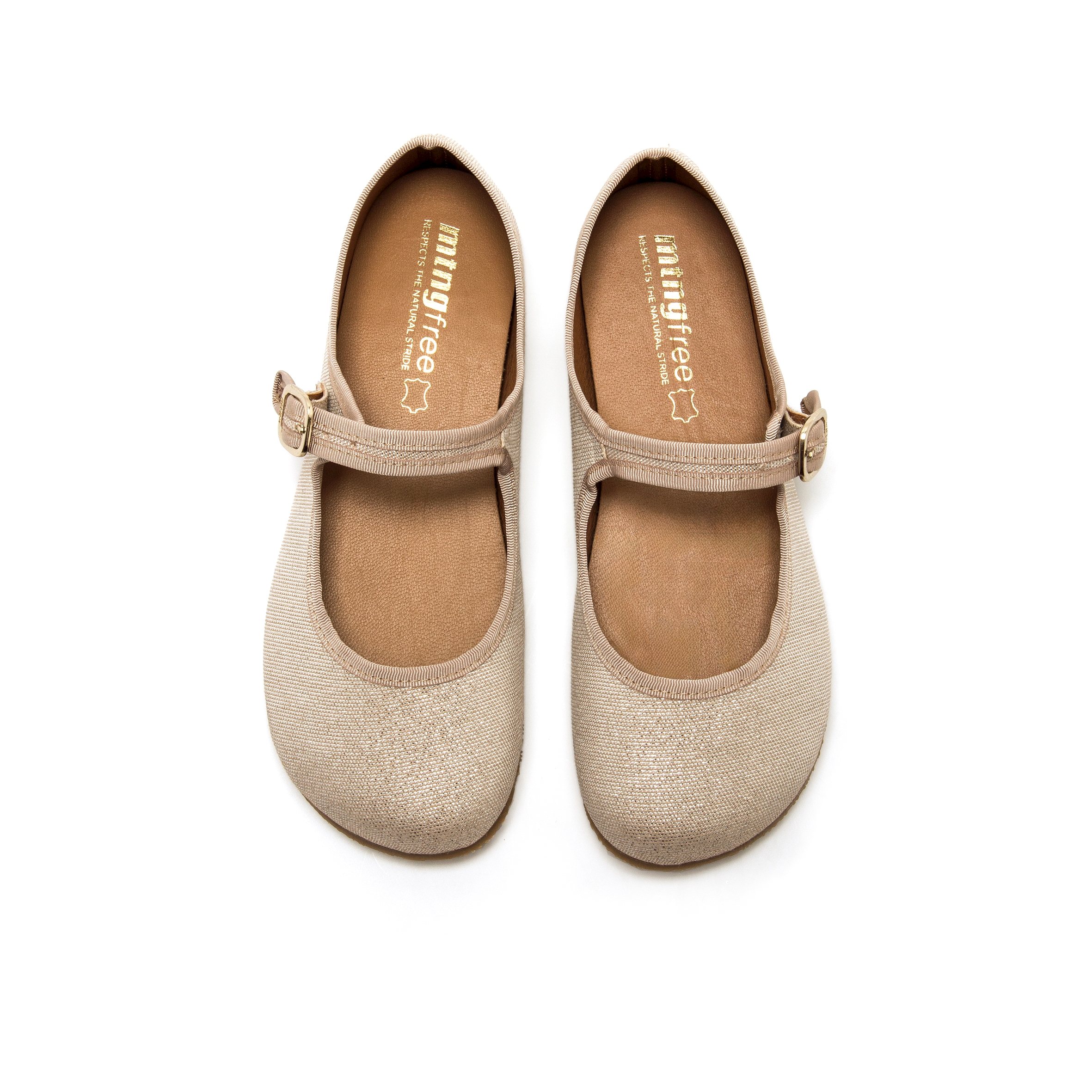 Ballerines classiques Chaussures plates Femme MTNG FREE MIA marron femme or et bronze MTNG Ballerines classiques Chaussures plates Femme MTNG FREE MIA marron femme or et bronze Or
