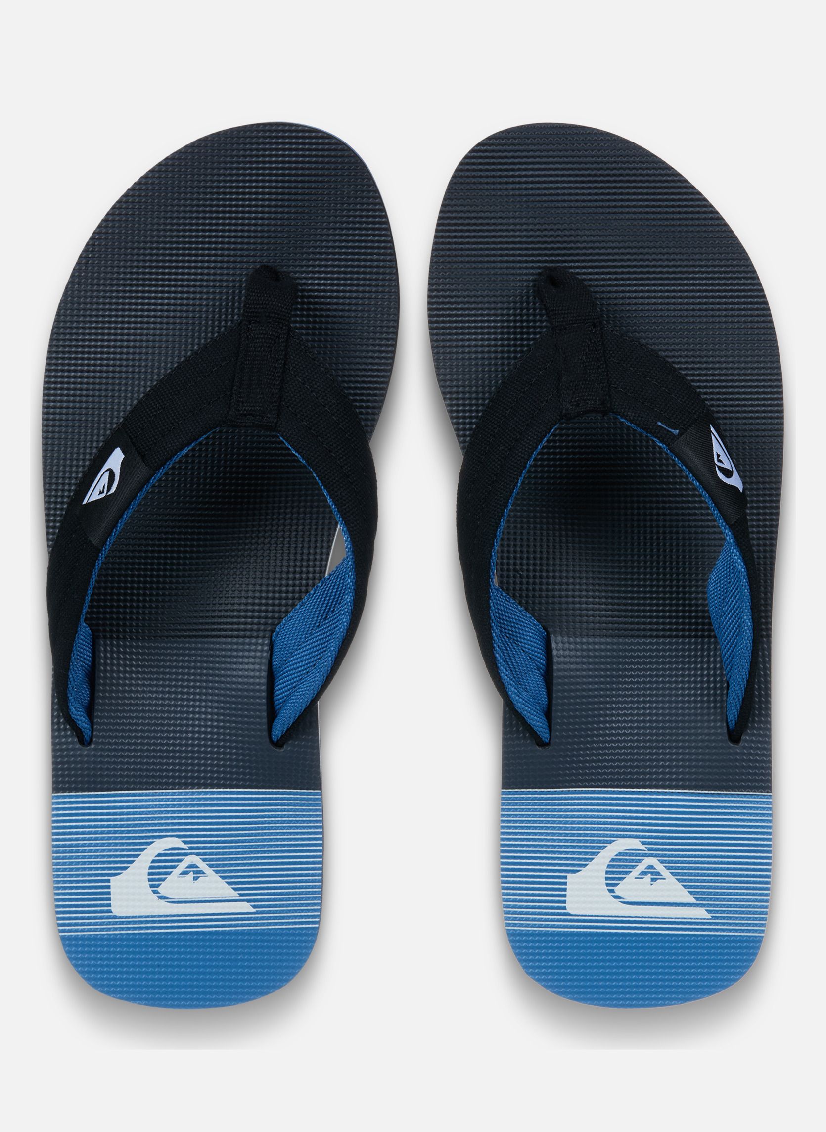 Sandales et mules Molokai Layback homme noir Quiksilver Sandales et mules Molokai Layback homme noir Noir & bleu