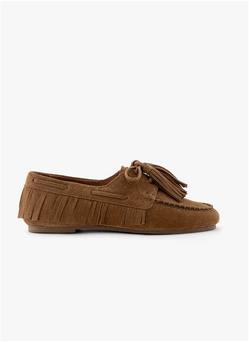 Maison Toufet Mocassins Mocassin Caroline - Camel femme marron