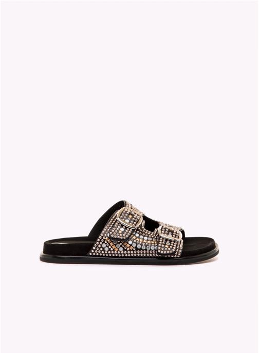 MARIAMARE Sandales Sandales plates Femme MARIAMARE 68676 noir femme noir