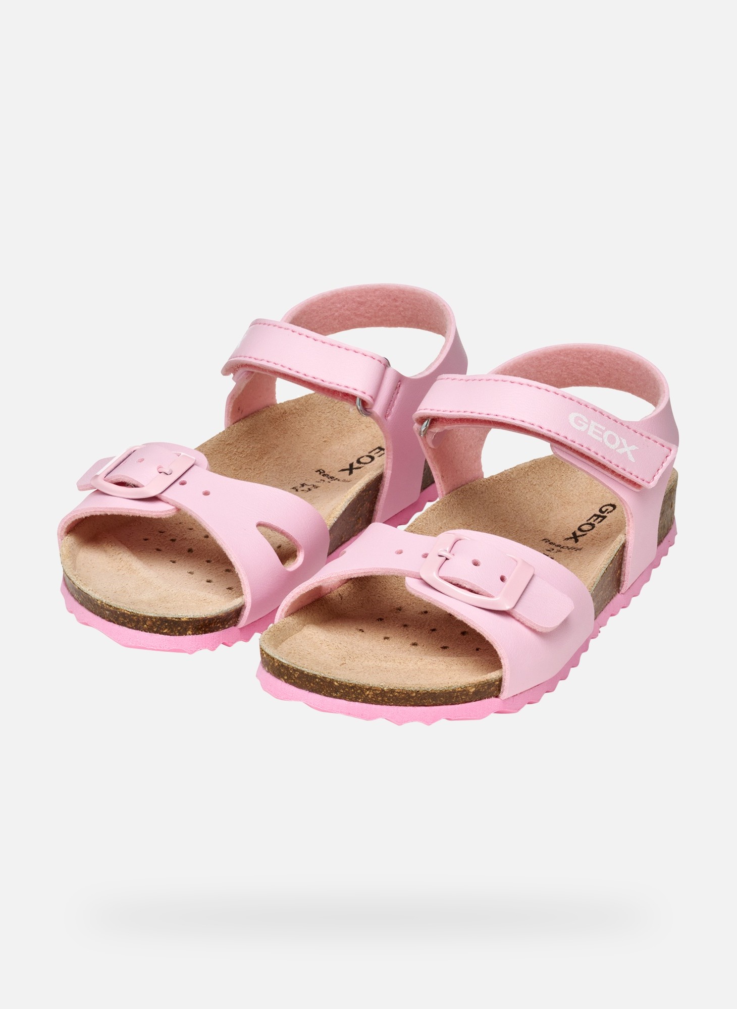 Sandales J ADRIEL GIRL fille rose Geox Sandales J ADRIEL GIRL fille rose Rose