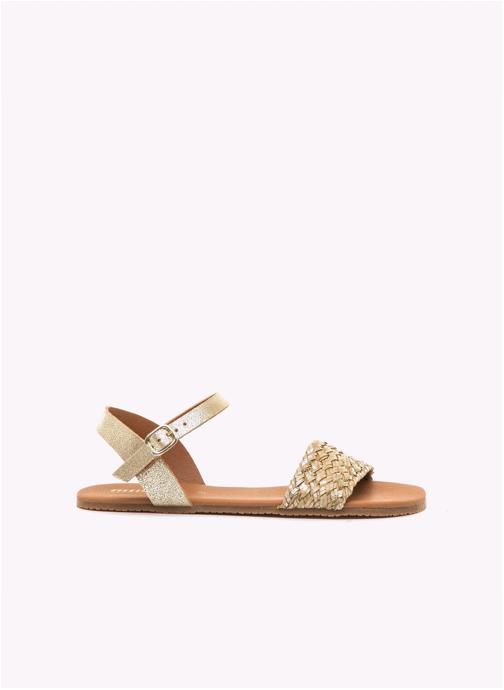 MTNG Sandales Sandales plates Femme MTNG FREE CLEO or femme or et bronze