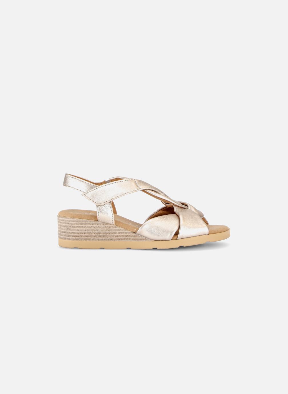 Sandales 82.761 femme or et bronze Gabor Sandales 82.761 femme or et bronze Or