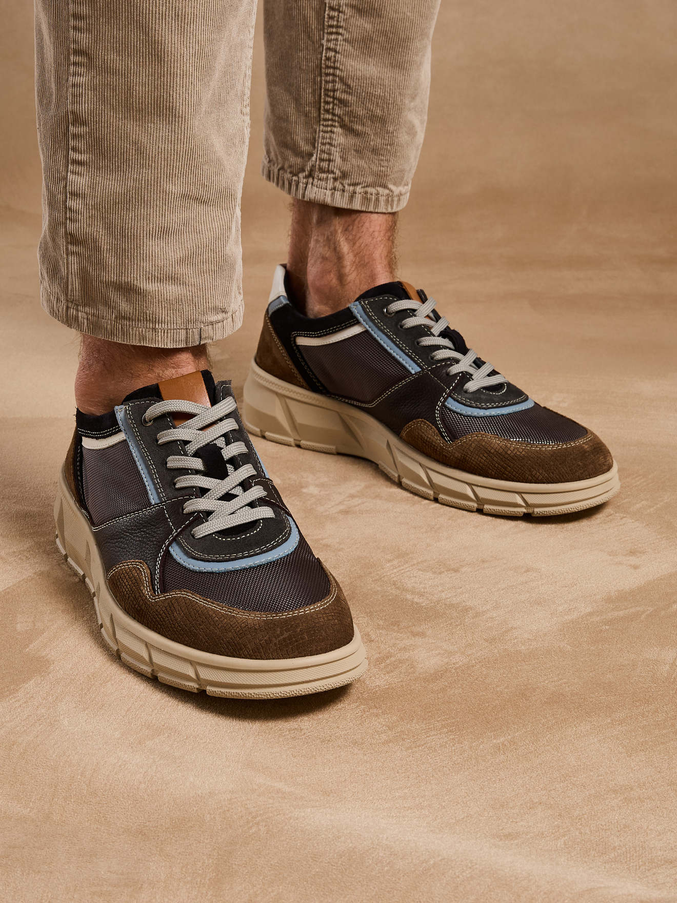 Baskets basses BASKETS homme marron Pediconfort Baskets basses BASKETS homme marron Marron