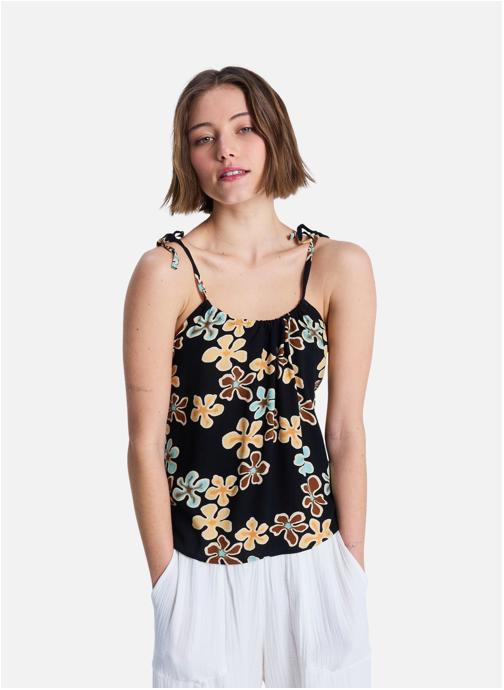 Roxy Débardeurs Wild Waves Crepe femme noir