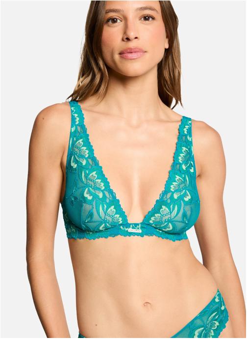 Morgan Brassières Soutien-gorge armatures turquoise Elisa femme bleu