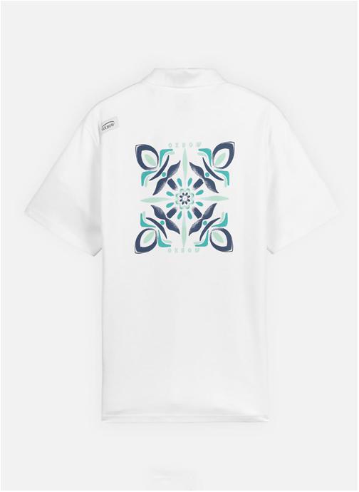 Oxbow Polos REST homme blanc