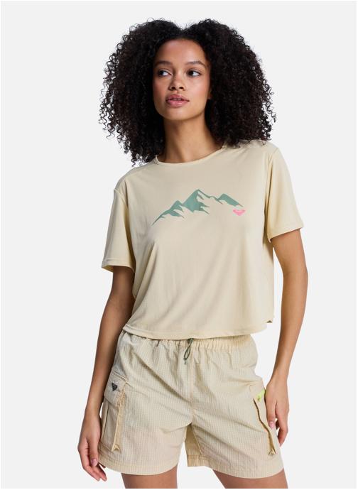 Roxy Tee-shirts Boundless Spirit 3 femme beige