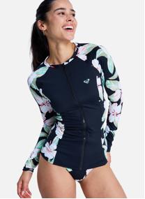 Hauts de maillot balconnet Ls Zip Lycra femme noir Roxy Hauts de maillot balconnet Ls Zip Lycra femme noir Noir