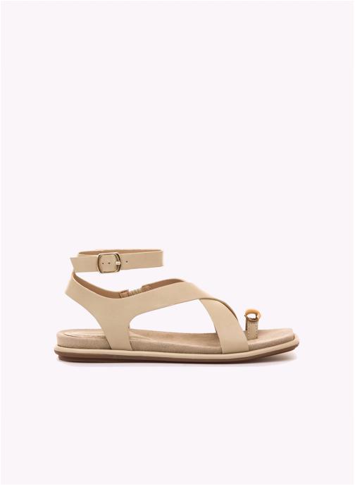 MARIAMARE Sandales Sandales plates Femme MARIAMARE 68733 marron femme beige