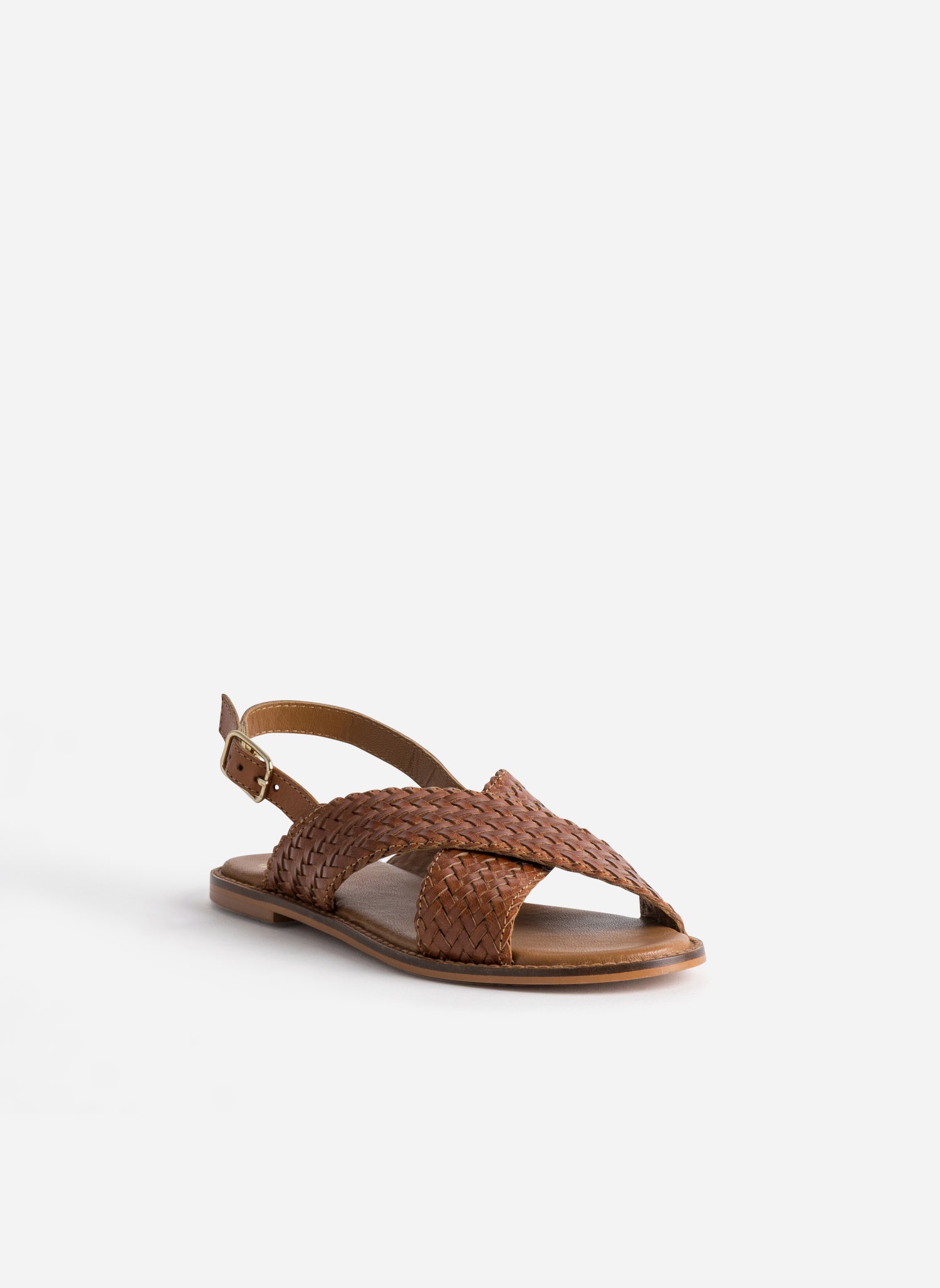 Sandales SAVANAH femme marron Eram Sandales SAVANAH femme marron Cognac