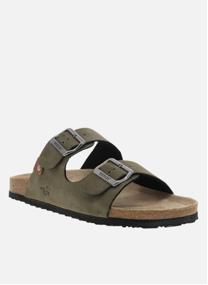 Sandales et mules Mules talon plat homme - Vert homme vert Mustang shoes Sandales et mules Mules talon plat homme - Vert homme vert Vert