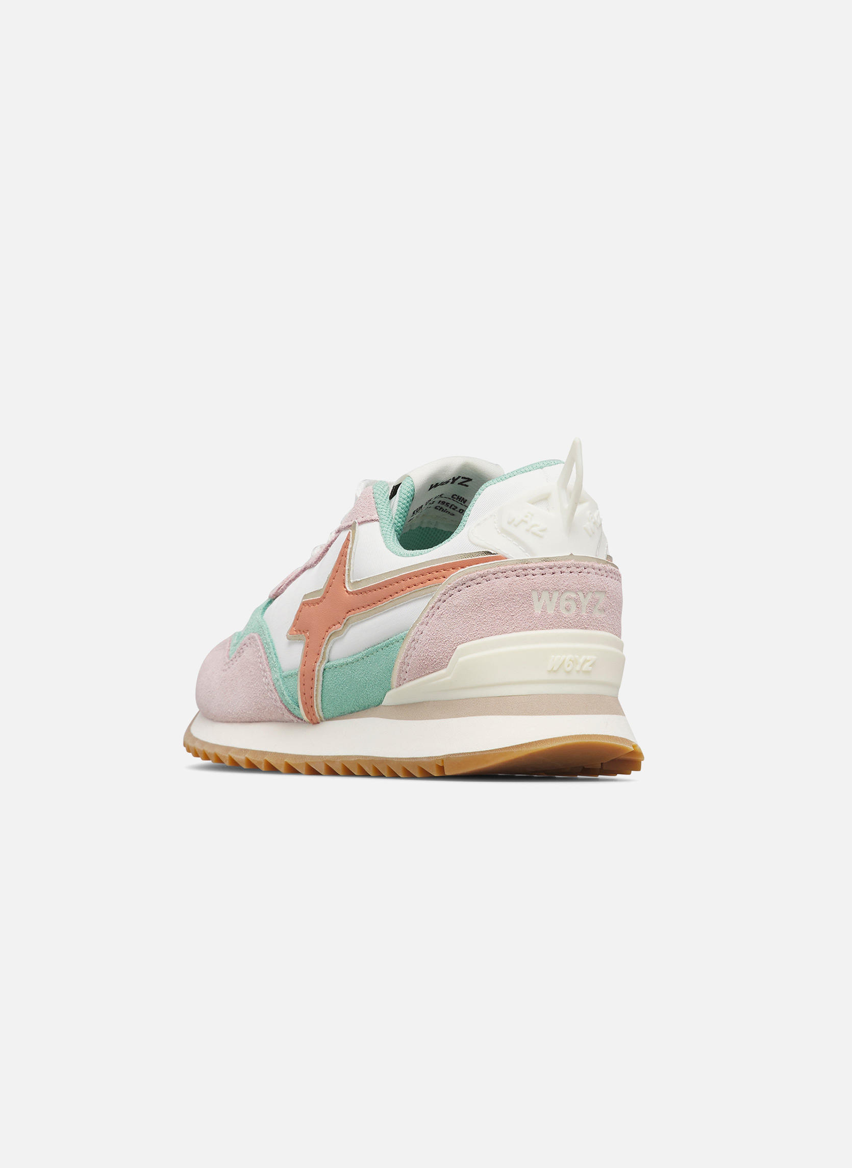 Baskets basses Sneakers JET-J. Gris tourterelle-Blanc garçon rose W6YZ Baskets basses Sneakers JET-J. Gris tourterelle-Blanc garçon rose Rose clair