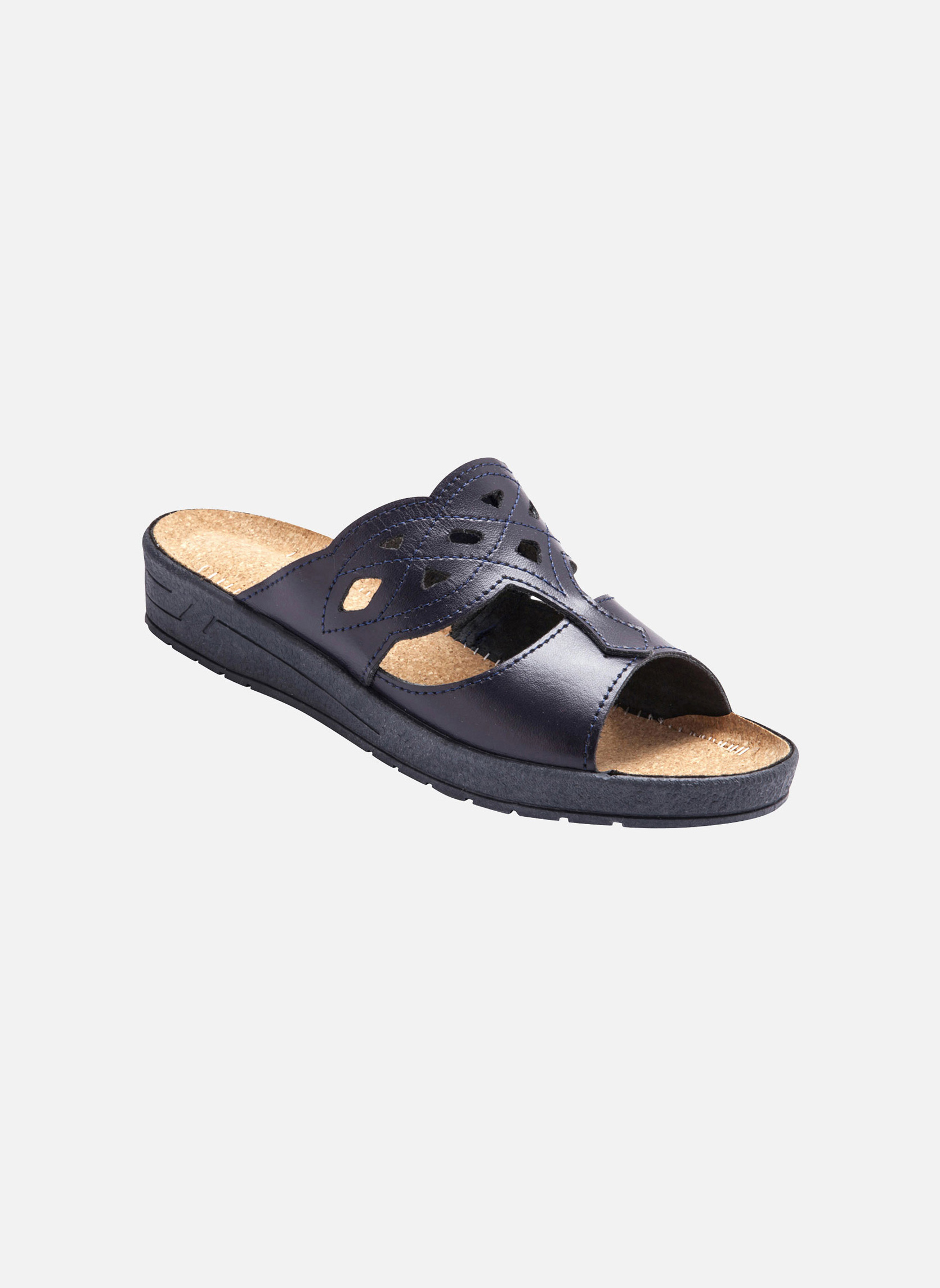 Mules MULES femme bleu Pediconfort Mules MULES femme bleu Bleu marine