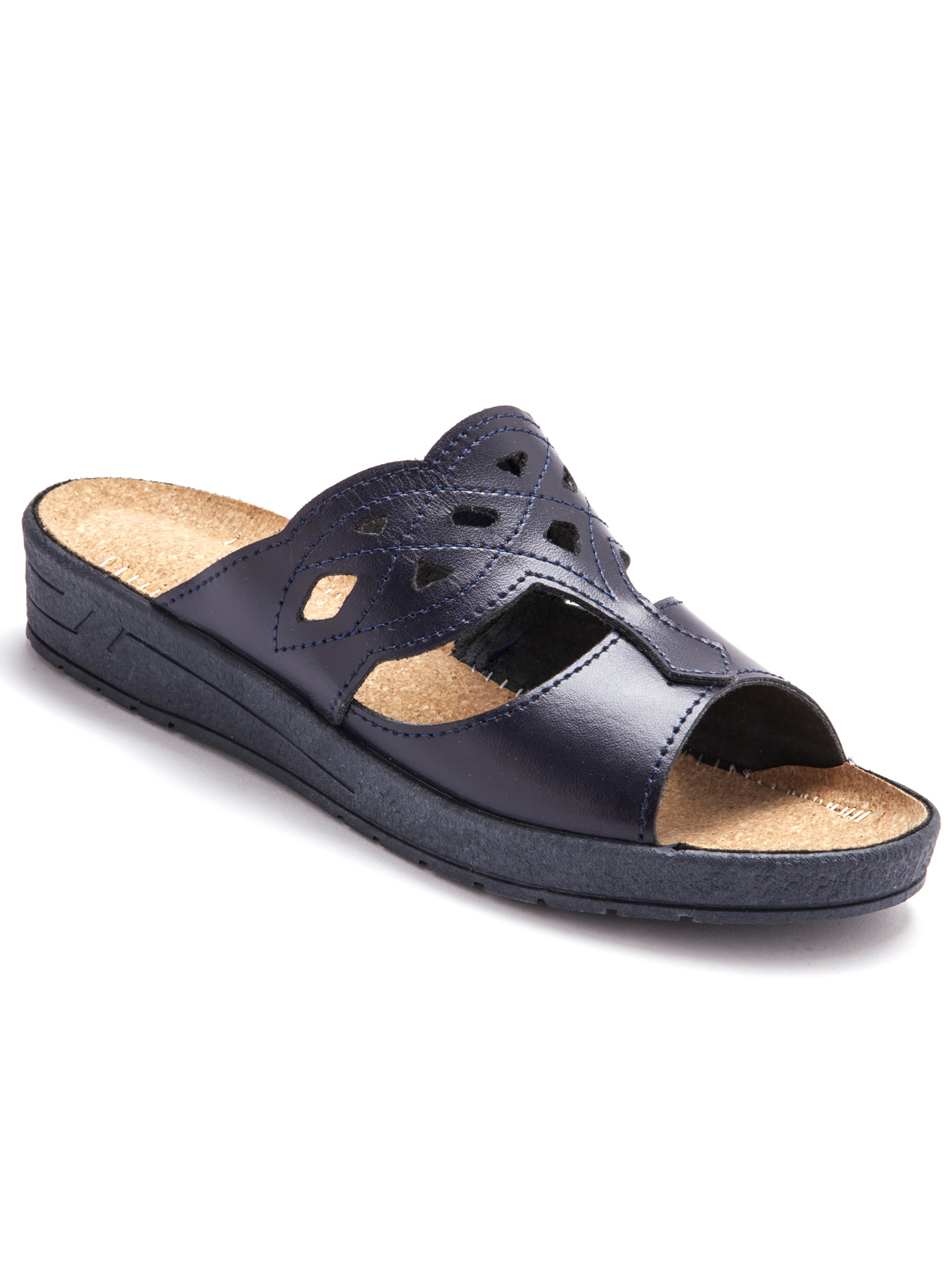 Mules MULES femme bleu Pediconfort Mules MULES femme bleu Bleu marine