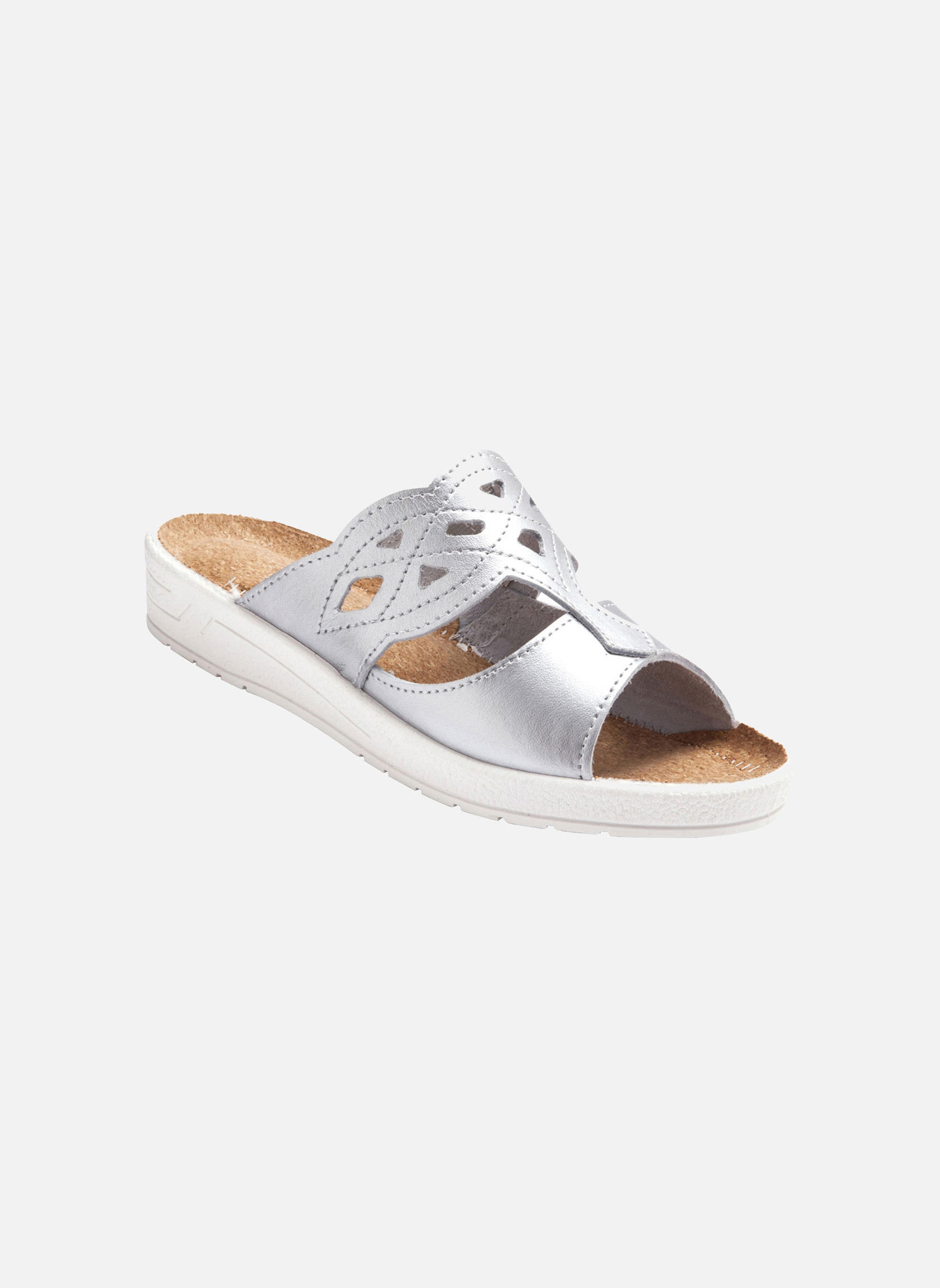 Mules MULES femme argent Pediconfort Mules MULES femme argent Argent