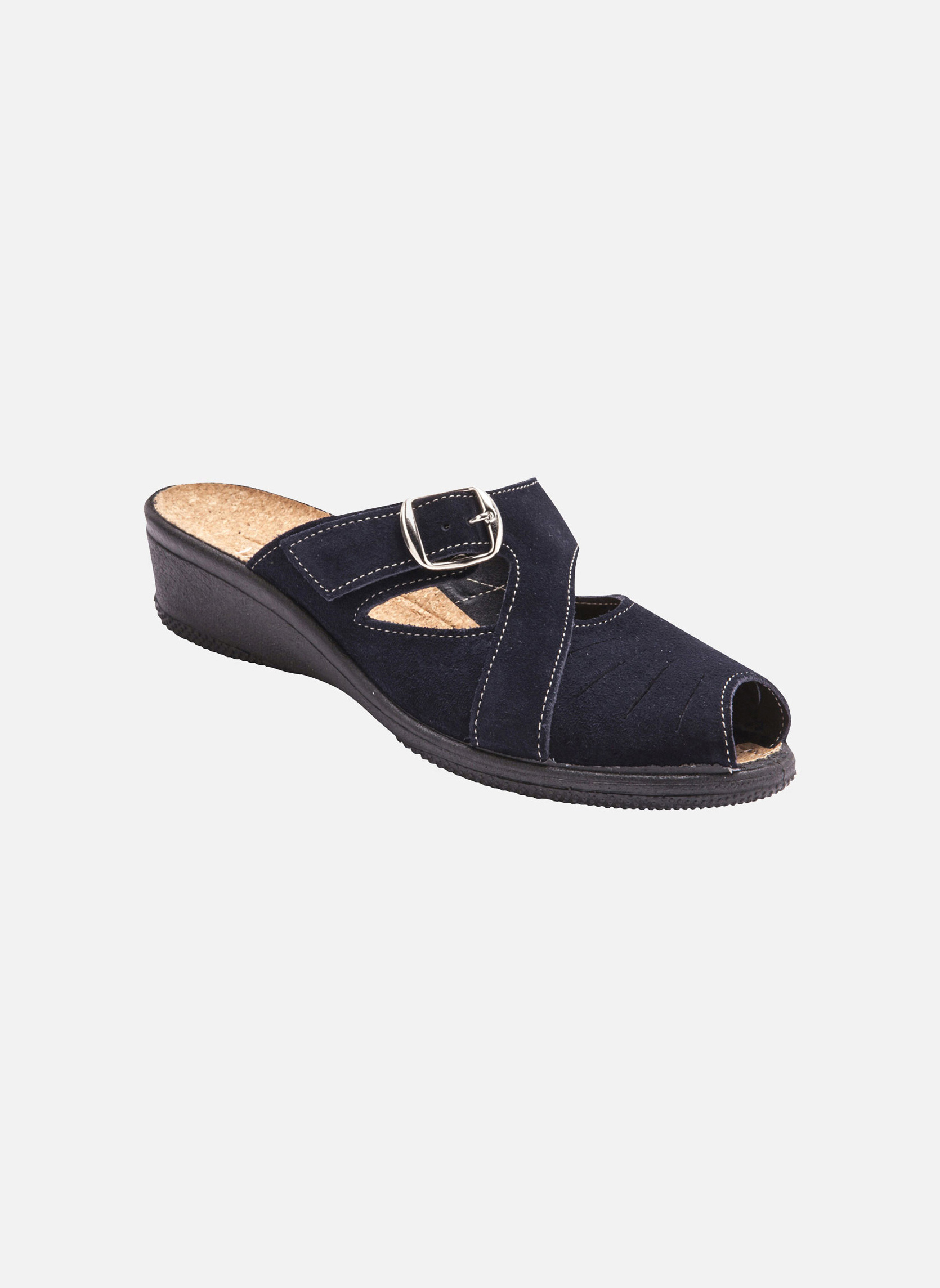 Mules MULES femme bleu Pediconfort Mules MULES femme bleu Bleu marine