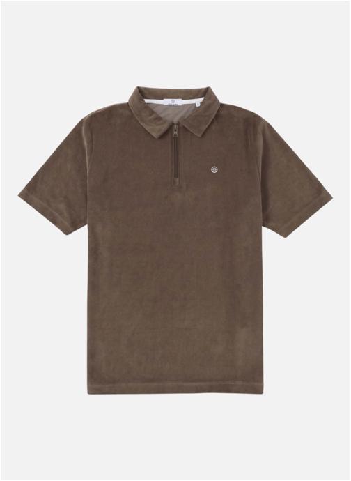 Serge Blanco Polos Polo MC homme marron