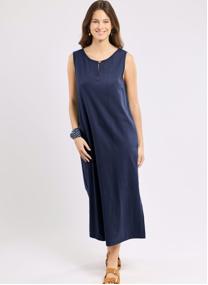 Robes Robe 74903 silver pine femme bleu