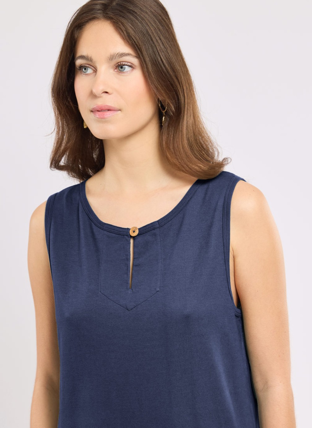 Robes Robe 74903 silver pine femme bleu Armor Lux Robes Robe 74903 silver pine femme bleu Bleu marine