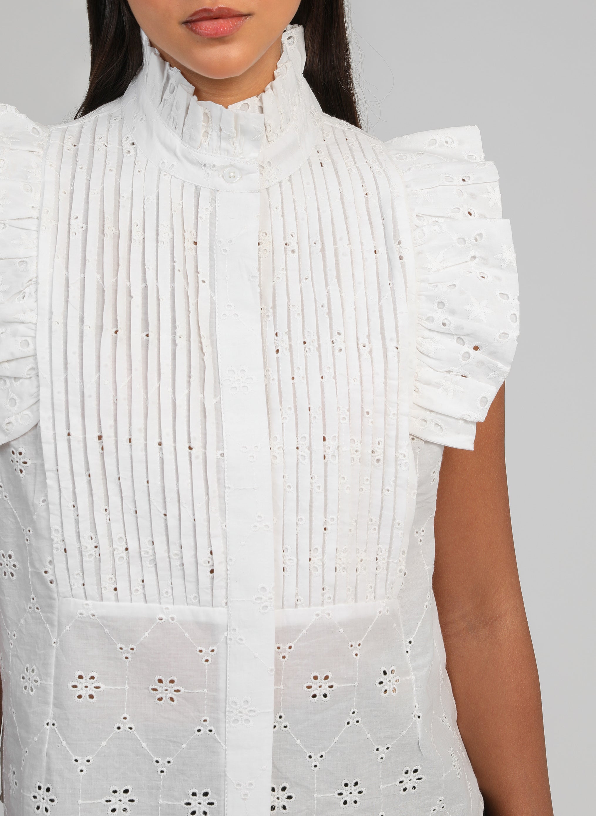 Chemises CHEMISE SELIZA ecru femme blanc An'ge Chemises CHEMISE SELIZA ecru femme blanc Blanc