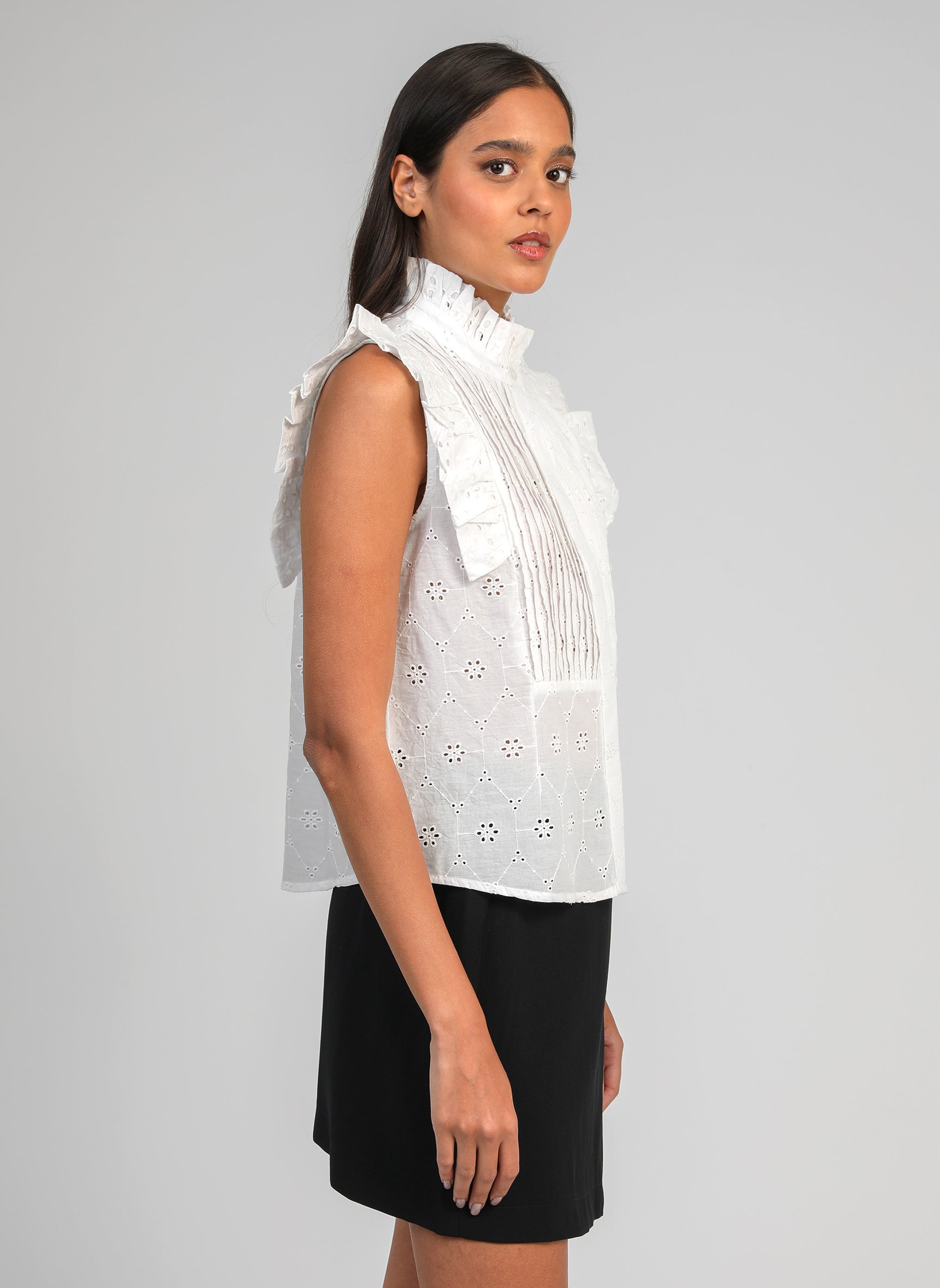 Chemises CHEMISE SELIZA ecru femme blanc An'ge Chemises CHEMISE SELIZA ecru femme blanc Blanc