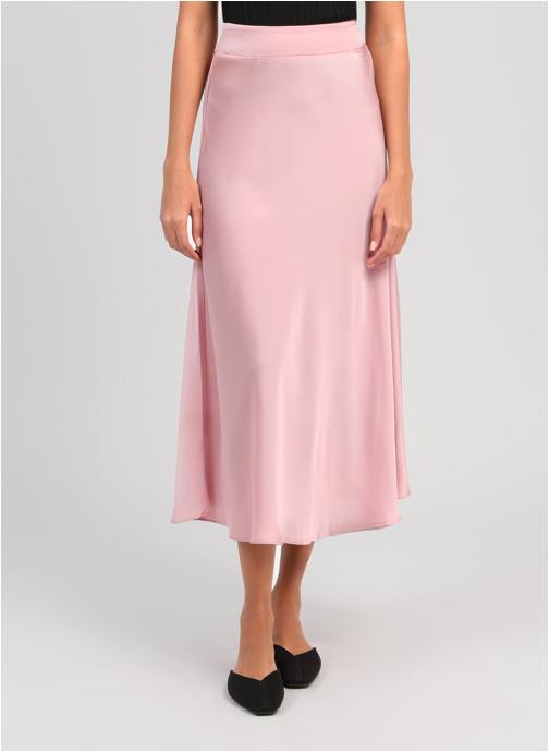 An'ge Jupes mi-longues JUPE LONGUE JAKIA rose femme rose