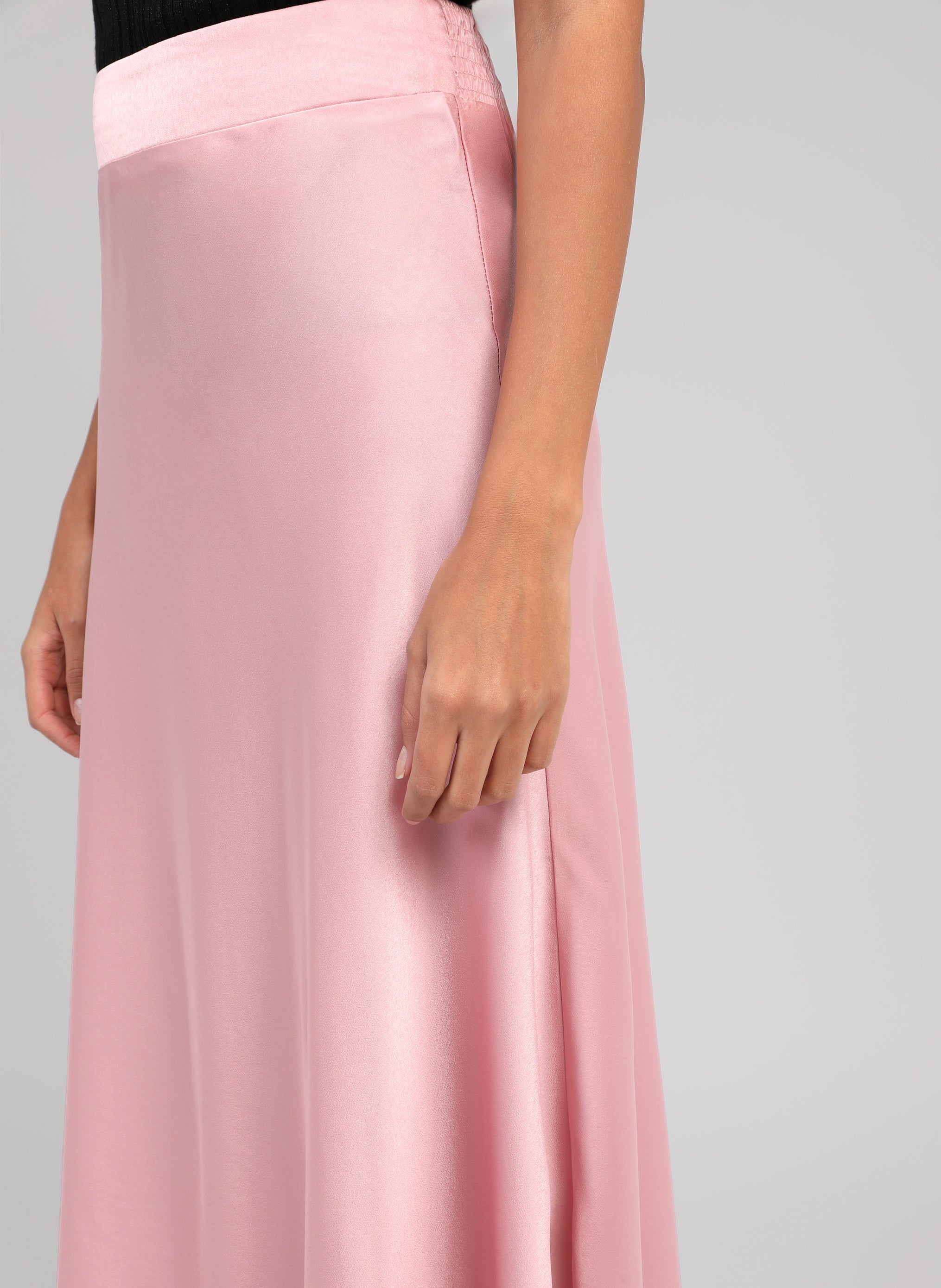 Jupes mi-longues JUPE LONGUE JAKIA rose femme rose An'ge Jupes mi-longues JUPE LONGUE JAKIA rose femme rose Rose