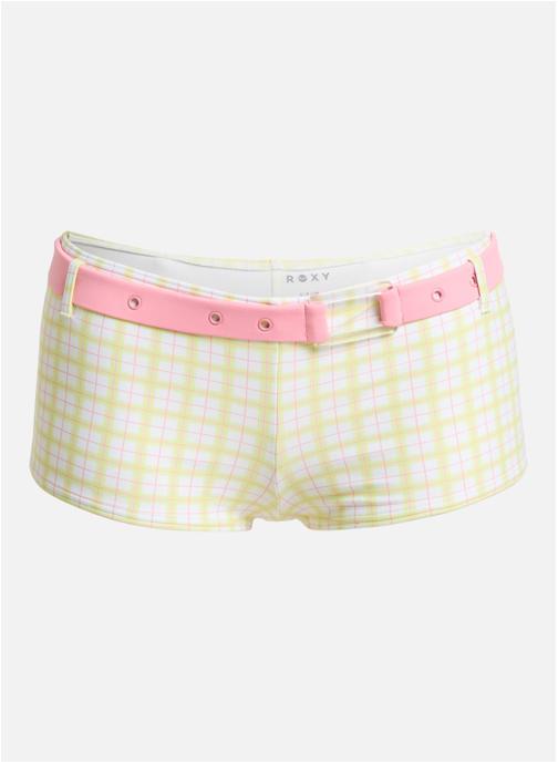 Roxy Bas de maillot culotte The Swell Classic Shorty femme blanc