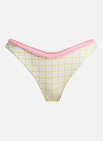Bas de maillot culotte The Swell High Leg Tanga femme blanc