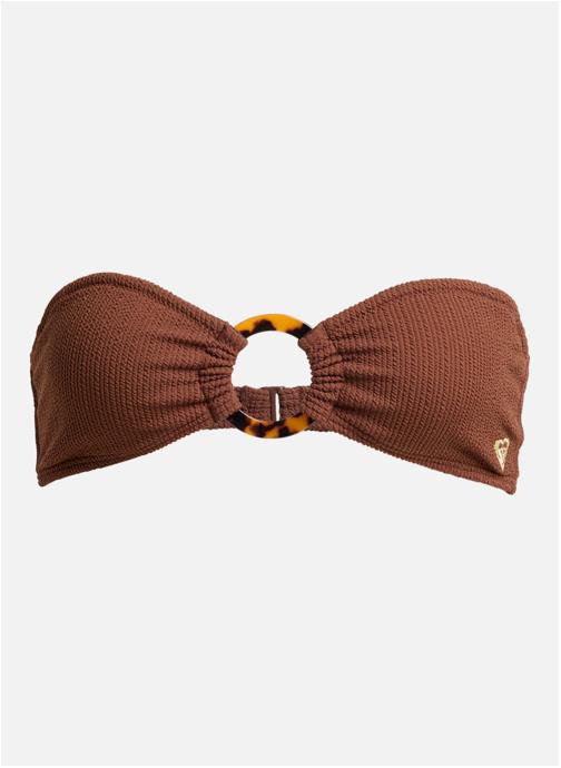 Roxy Hauts de maillot balconnet Roxy Sunshine Bandeau femme marron
