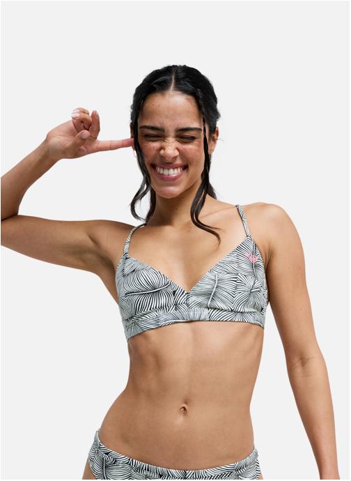 Roxy Hauts de maillot triangle Pro Surf Athletic Tri femme noir
