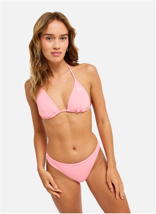 Roxy Hauts de maillot triangle Solid Essentials Tiki Tri femme rose
