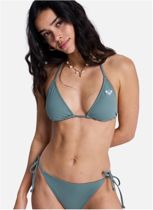 Roxy Hauts de maillot triangle Solid Essentials Tiki Tri femme vert