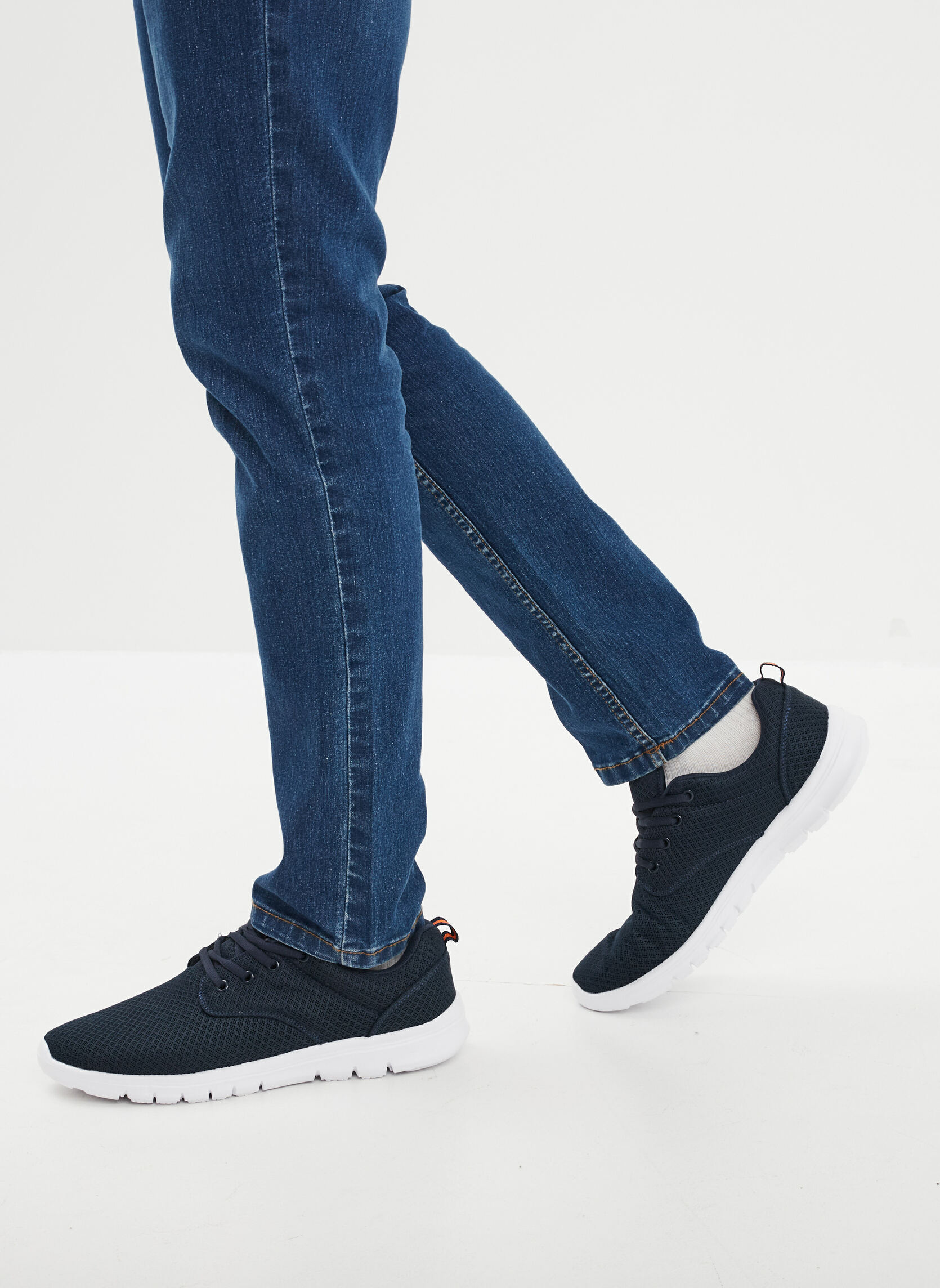 Baskets basses S_H_RUN_ZACH_181 homme bleu RUN_UP Baskets basses S_H_RUN_ZACH_181 homme bleu Bleu marine