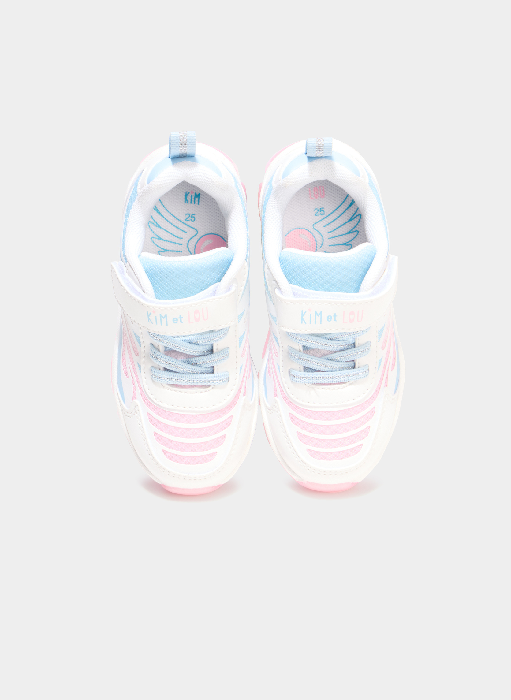 KIM&LOU Baskets basses Baskets - RLIGHTA_S_MF_RUN_261 fille multicolore ...