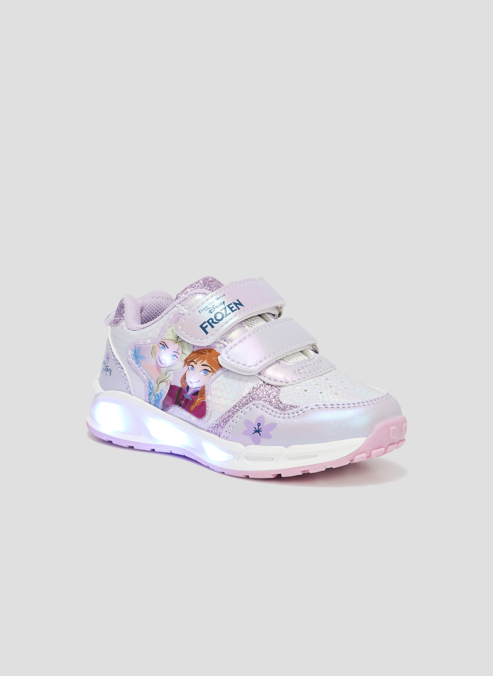 Baskets basses FROLIGHT_S_MF_RUN_0_232 fille violet LA REINE DES NEIGES Baskets basses FROLIGHT_S_MF_RUN_0_232 fille violet Violet