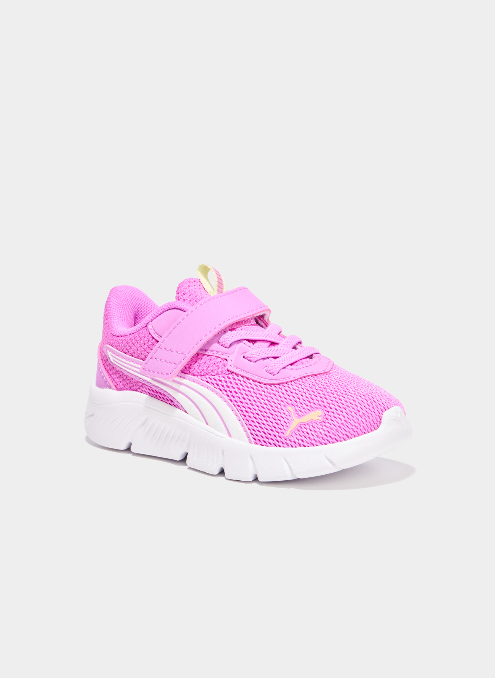 Baskets basses FLEXFOCUS_S_MF_RUN_252 fille rose Puma Baskets basses FLEXFOCUS_S_MF_RUN_252 fille rose Rose foncé