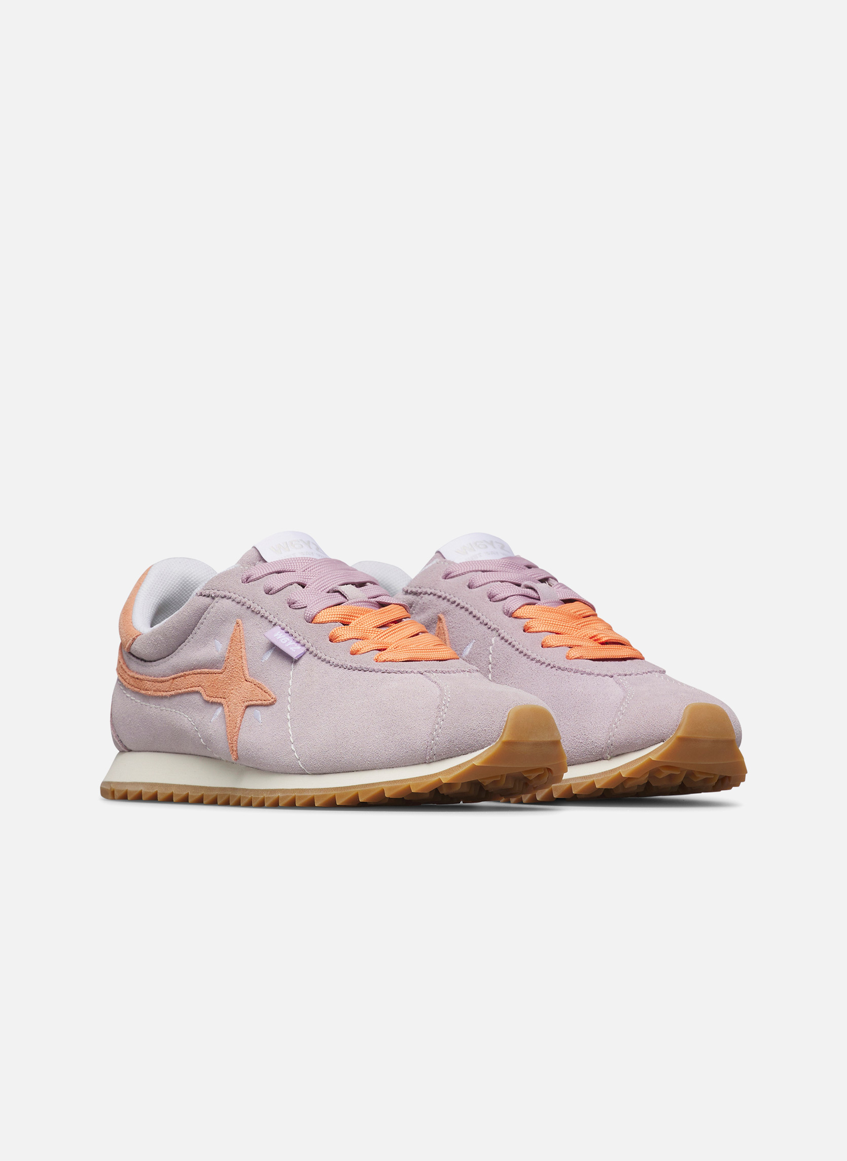 Baskets basses Sneakers TAHITI-W. Violet-Jaune femme violet W6YZ Baskets basses Sneakers TAHITI-W. Violet-Jaune femme violet Violet clair