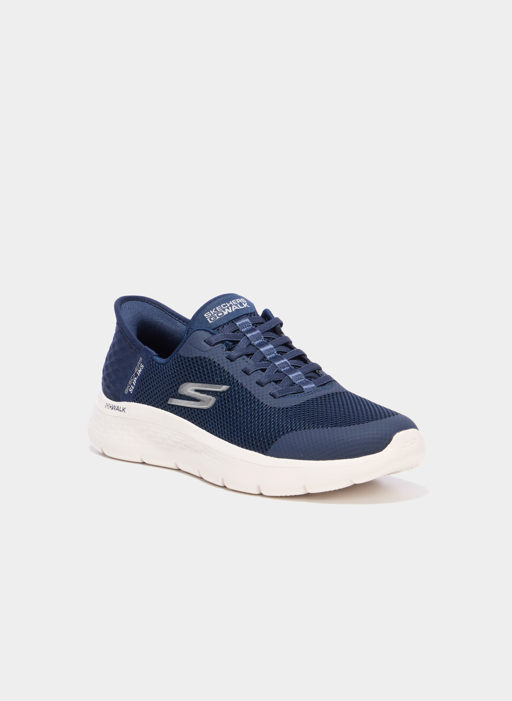 Baskets basses GOWALKFLEX_S_F_RUN_252 femme bleu Skechers Baskets basses GOWALKFLEX_S_F_RUN_252 femme bleu Bleu marine