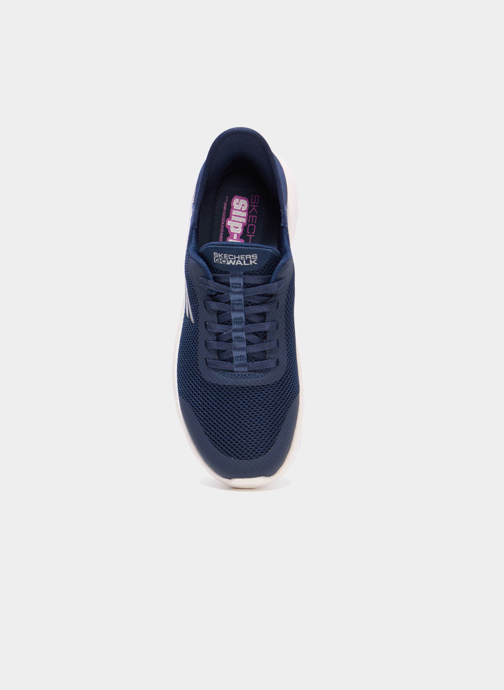Baskets basses GOWALKFLEX_S_F_RUN_252 femme bleu Skechers Baskets basses GOWALKFLEX_S_F_RUN_252 femme bleu Bleu marine