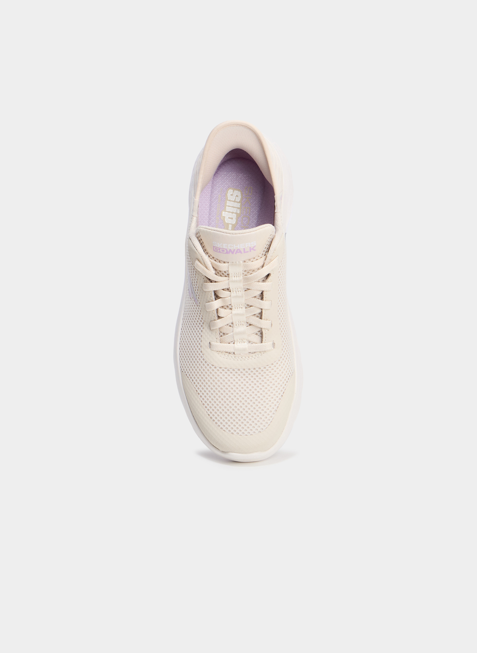 Baskets basses GOWALKFLEX_S_F_RUN_252 femme beige Skechers Baskets basses GOWALKFLEX_S_F_RUN_252 femme beige Beige