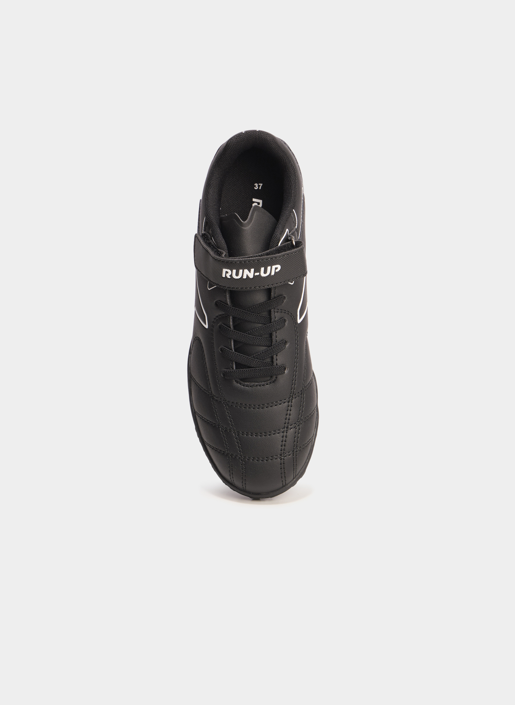 Baskets basses RFOOT_S_JG_RUN_252 garçon noir RUN_UP Baskets basses RFOOT_S_JG_RUN_252 garçon noir Noir