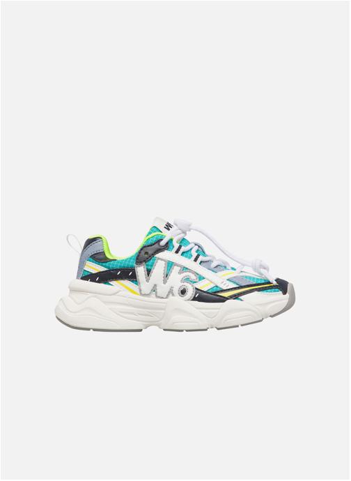 W6YZ Baskets basses Sneakers LUCKY-J. Marine-Céleste garçon bleu