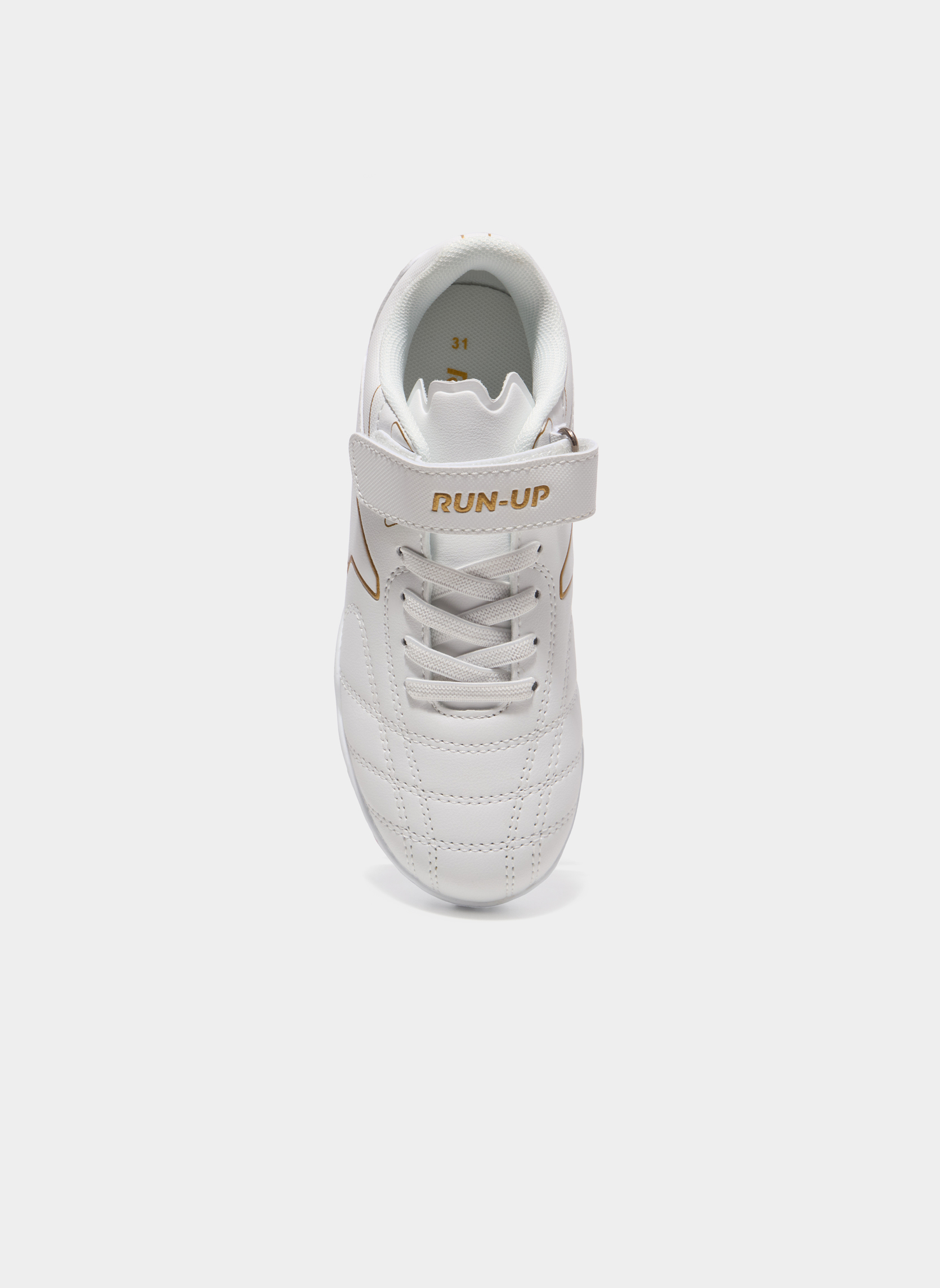Baskets basses RFOOT_S_PG_RUN_252 garçon blanc RUN_UP Baskets basses RFOOT_S_PG_RUN_252 garçon blanc Blanc