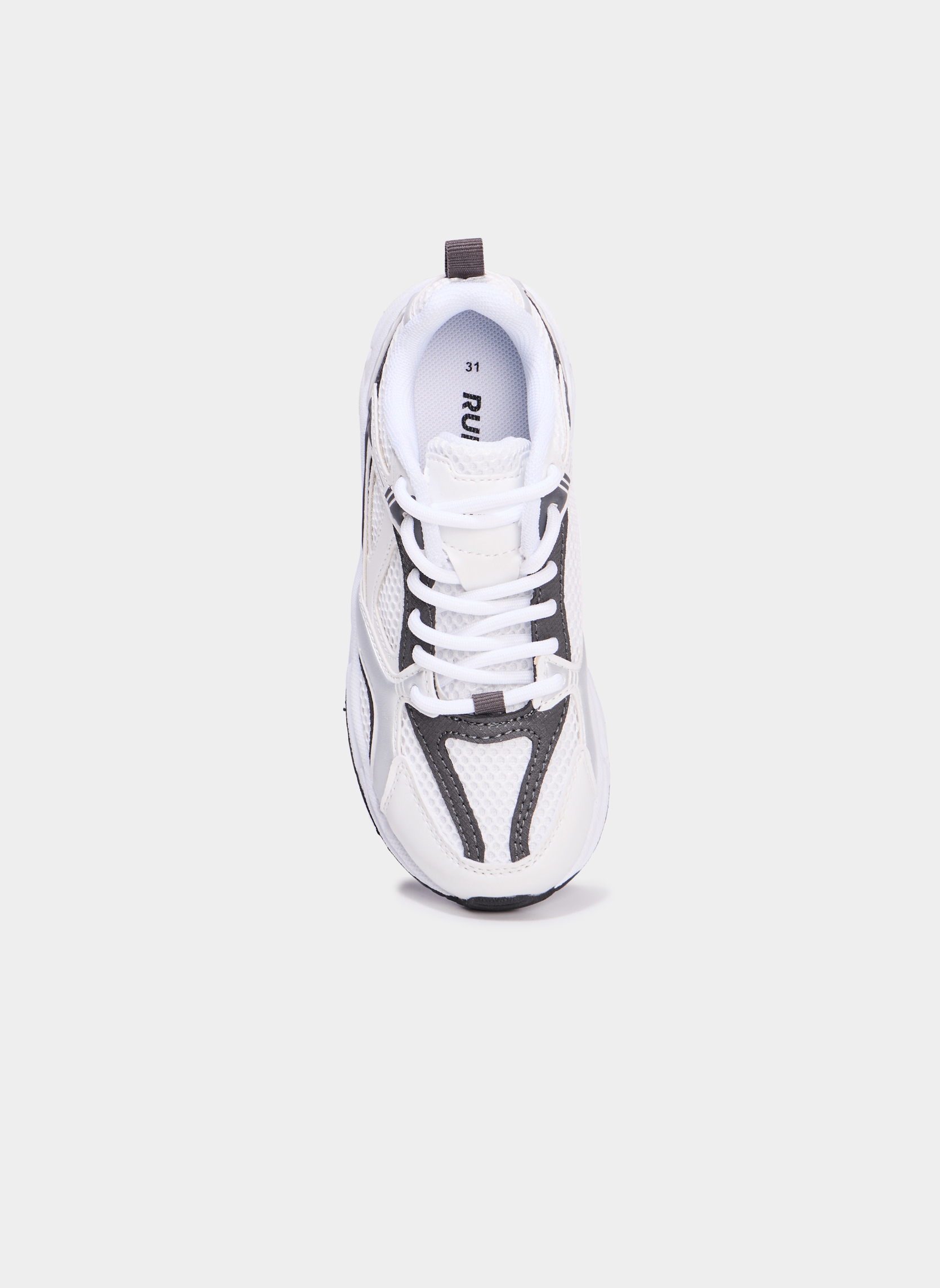 Baskets basses RAMBRE_S_PG_RUN_252 garçon blanc RUN_UP Baskets basses RAMBRE_S_PG_RUN_252 garçon blanc Blanc